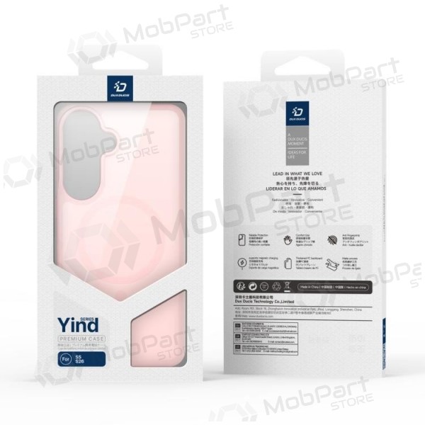 Samsung Galaxy S26+ deksel - Dux Ducis Yind MagSafe (rosa)