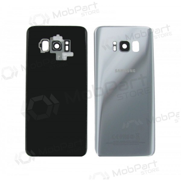 Samsung G955F Galaxy S8 Plus bakside sølvgrå (Arctic Silver) (service pack) (original)