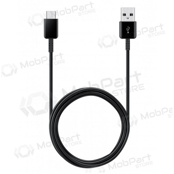USB kabel Samsung EP-DG930MBEGWW Type-C 1.5m 2stk. (svart) (OEM)