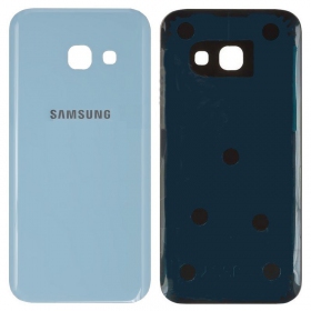 Samsung A320 Galaxy A3 2017 bakside lyseblå (blue mist) (brukt grade C, original)
