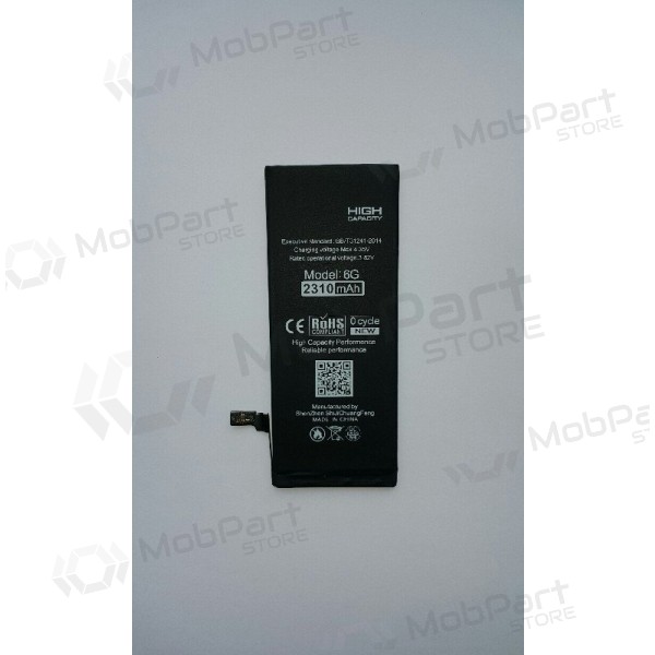 Apple iPhone 6 batteri / akkumulator (forstørret kapasitet) 