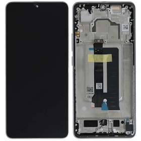 Xiaomi Poco X6 Pro 5G skjerm (grå) (med ramme) (original)
