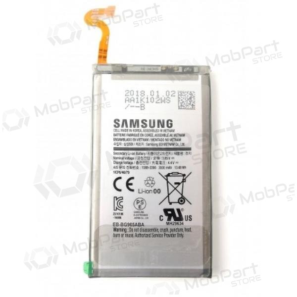 Samsung G965F Galaxy S9 Plus batteri / akkumulator (3500mAh) (brukt grade B, original)