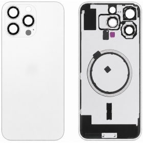 Apple iPhone 16 Pro Max bakdeksel (hvit) (Premium)