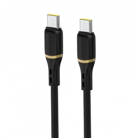 USB-C-kabel Dudao L25C USB-C til USB-C 1 m 60 W svart