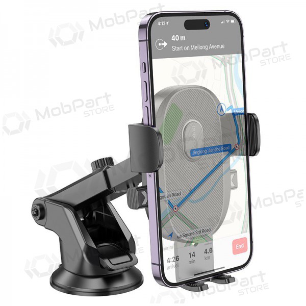 Mobilholder Borofone BH93 (dashboard) svart