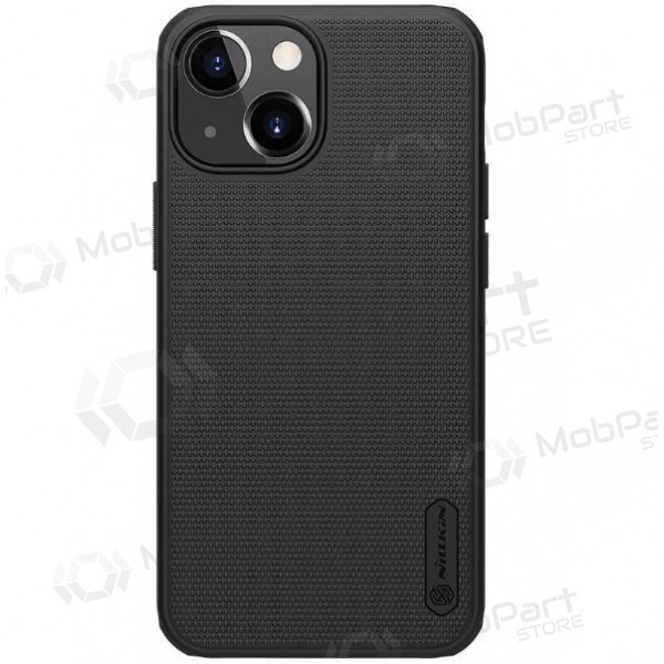 Apple iPhone 15 Plus deksel „Nillkin Frosted Shield“ (svart)