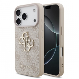 Apple iPhone 17 Pro deksel - Guess PU 4G Metal Logo