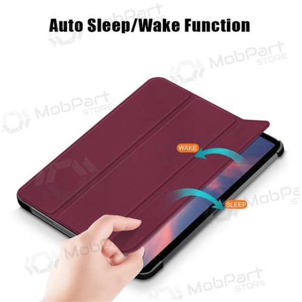 Lenovo Tab 10.1 deksel - Smart Leather bordo