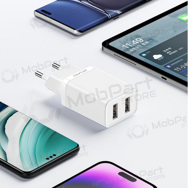 Lader Awei C15-EU 2xUSB-A 10W hvit