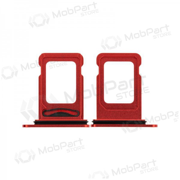 Apple iPhone 12 (Dual) SIM kortholder (rød)