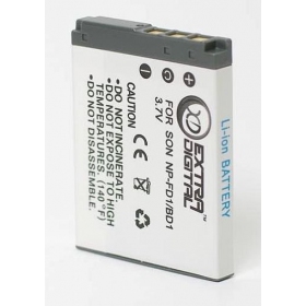 Sony NP-BD1 / NP-FD1 foto batteri / akkumulator