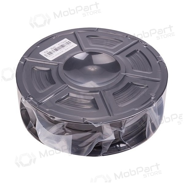 3D spausdinimo plastikas PLA, 1.75mm, 1kg, svart