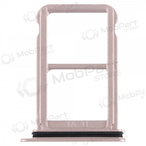 Huawei P20 (Dual) SIM kortholder gyllen (Pink Gold)