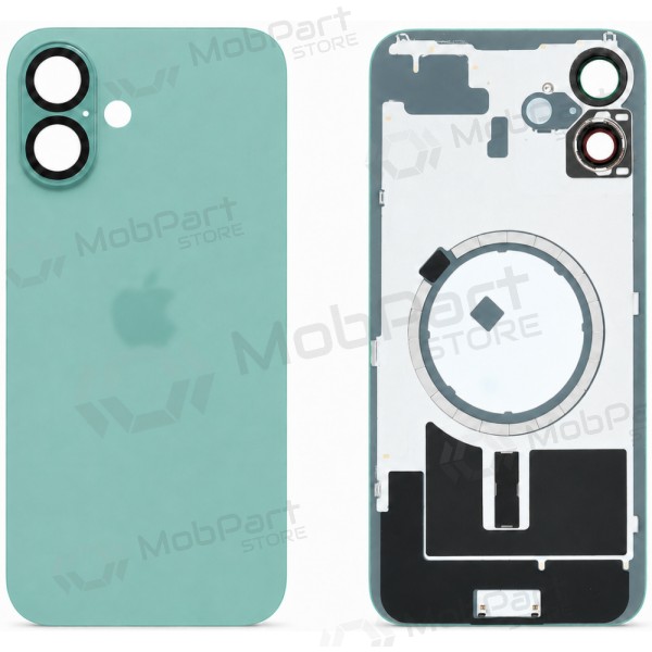 Apple iPhone 16 bakdeksel (turkis) (Premium)