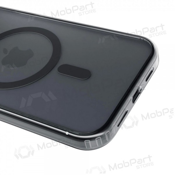Apple iPhone 17 Pro Max, 18 Pro Max deksel - 3mk Frosty MagCase (svart)
