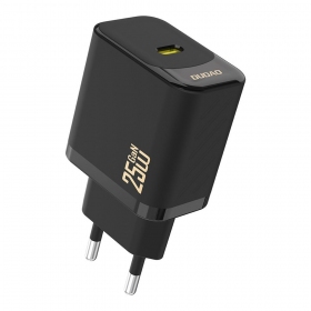 Telefonlader Dudao A27 25 W GaN USB-C svart