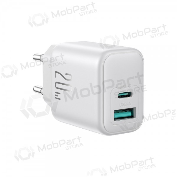 Lader Joyroom JR-TCF21 USB-C/USB-A PD20W hvit