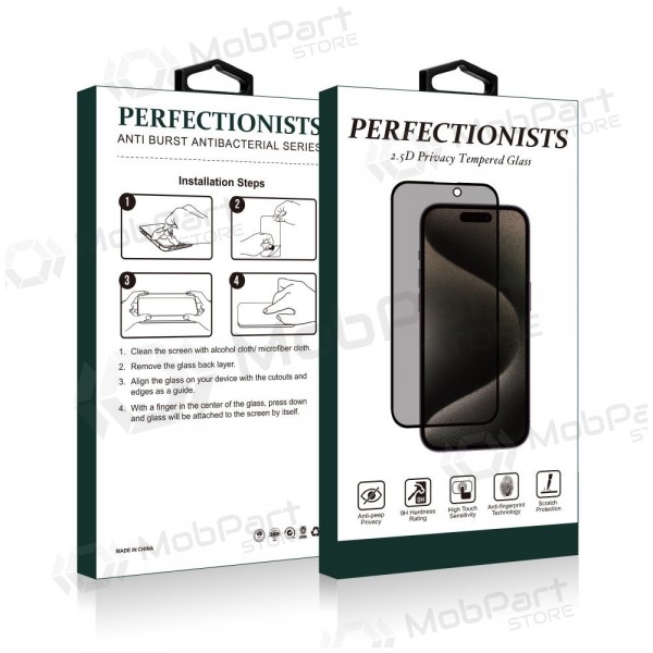 Samsung Galaxy S26 FE skjermbeskytter - 2.5D Privacy Perfectionists
