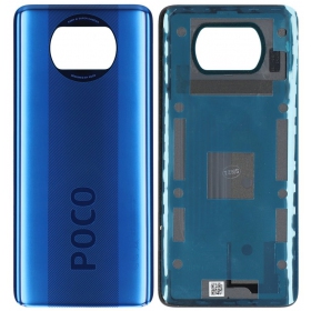 Galinis dangtelis Xiaomi Poco X3 Pro/X3/X3 NFC Frost Blue original (service pack)