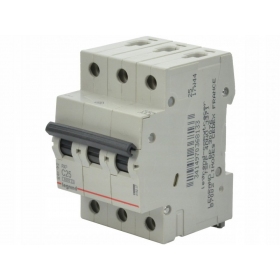 Automatisk bryter MCB RX3 Legrand 419237 (25A, 3P, 400V, 6kA)