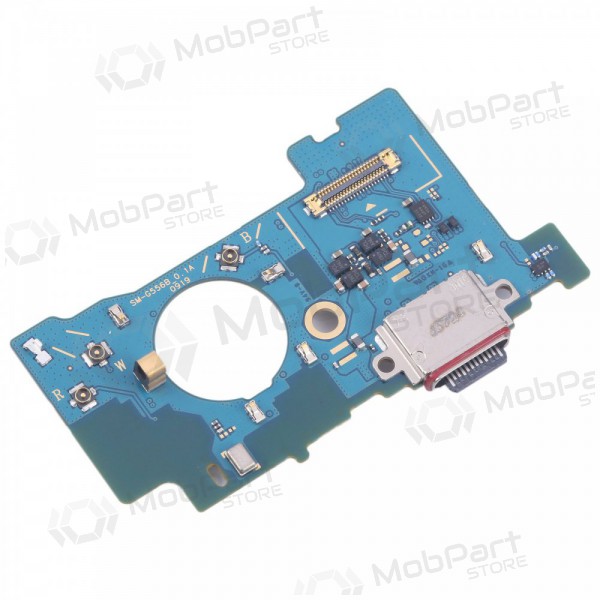 Samsung G556 Galaxy Xcover 7 5G ladekontakt og mikrofon med flex (service pack) (original) Samsung G556 Galaxy Xcover 7 5G ladekontakt og mikrofon med flex (service pack) (original)