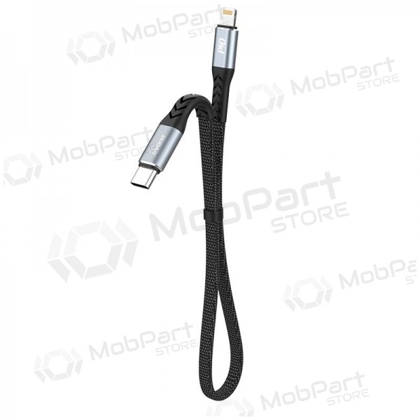 Lightning-kabel Dudao L10P USB-C til Lightning 0.23 m 20 W svart