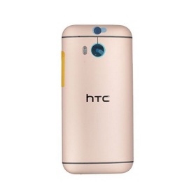 HTC One M8 bakside (gyllen) (brukt grade A, original)