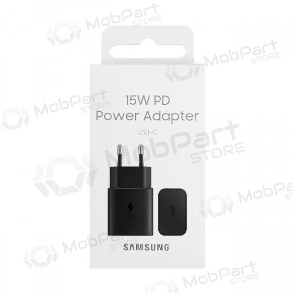 Lader original Samsung EP-T1510NBEGEU 15W i pakken svart