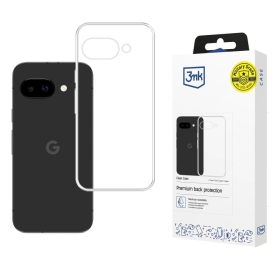 Google Pixel 10a deksel - 3MK Clear Case (klar)