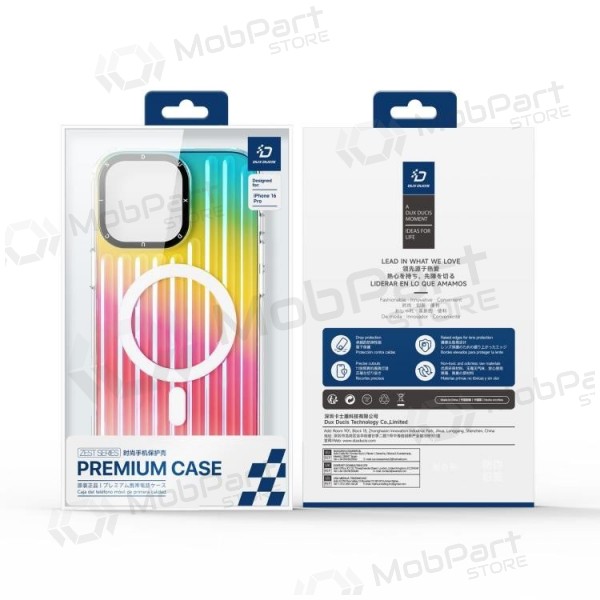 Samsung Galaxy S25 Ultra deksel - Dux Ducis Zest (Gradient Rainbow)