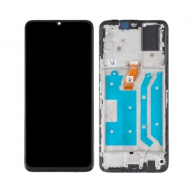Ekranas Huawei Honor X7 su lietimui jautriu stikliuku og rėmeliu Black ORG