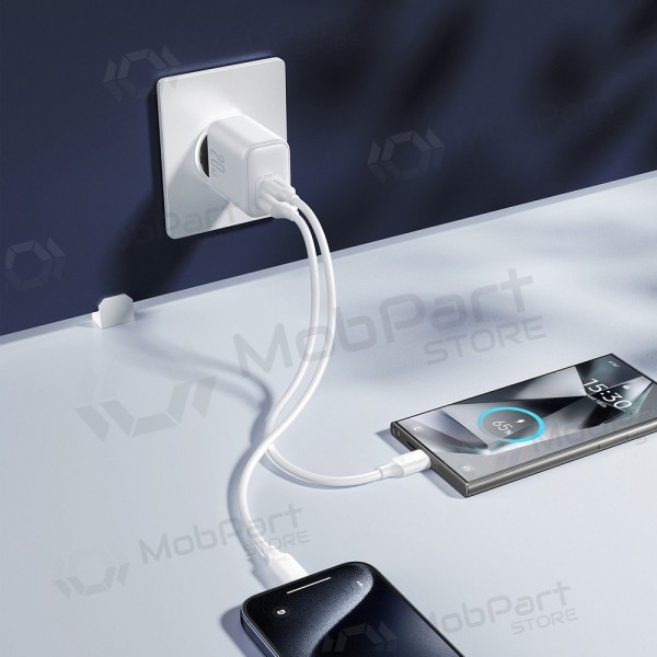 Lader Joyroom JR-TCF21 USB-C/USB-A PD20W hvit