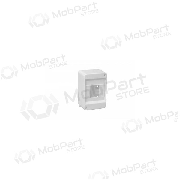 Pawbol 5 mod. virštinkinis skydelis C.2065 (be durelių,med įžeminimo gnybtais, hvit)