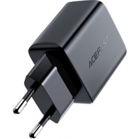 Lader buitinis Acefast A1 PD20W USB-C svart