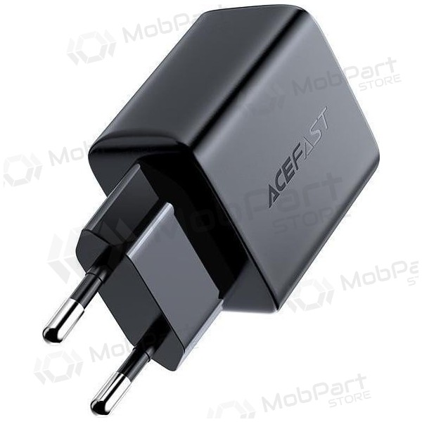 Lader buitinis Acefast A1 PD20W USB-C svart