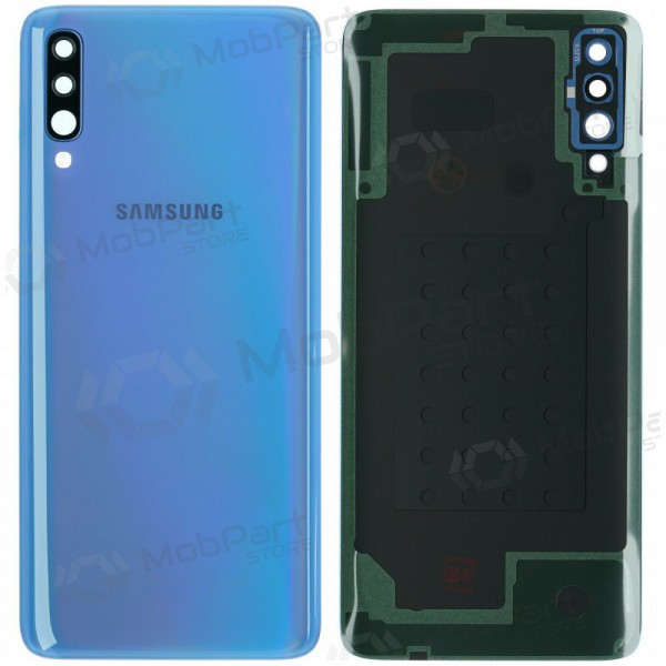 Samsung A705 Galaxy A70 2019 bakside (blå) (brukt grade B, original) Samsung A705 Galaxy A70 2019 bakside (blå) (brukt grade B, original)