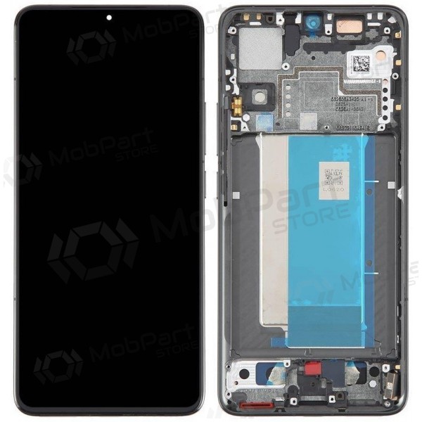 Xiaomi Poco F6 Pro skjerm (svart) (med ramme) (original)