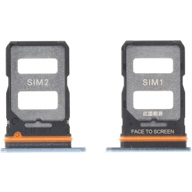 Xiaomi 12T / 12T Pro SIM kortholder (blå)