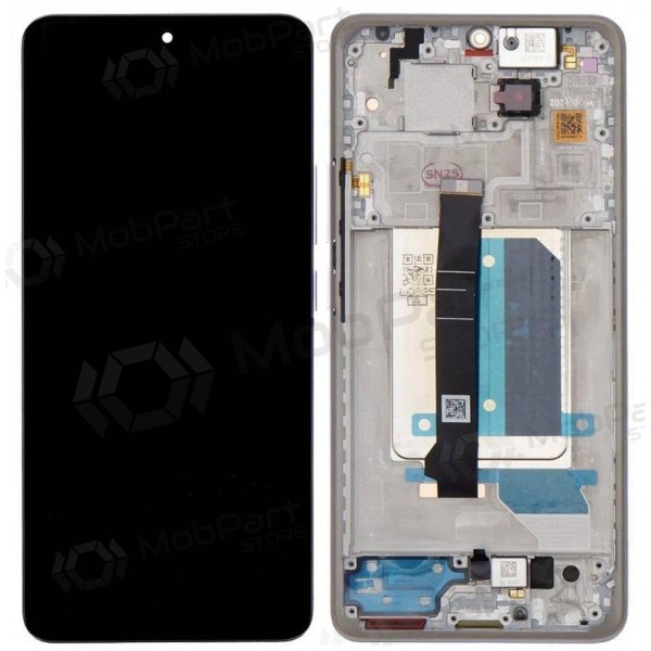 Xiaomi Redmi Note 14 Pro+ skjerm (lilla) (med ramme) (original) Xiaomi Redmi Note 14 Pro+ skjerm (lilla) (med ramme) (original)