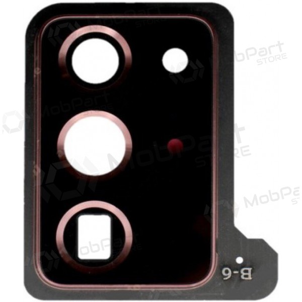 Samsung N985 / N986 Galaxy Note 20 Ultra kameraglass (bronzinis) (med ramme)