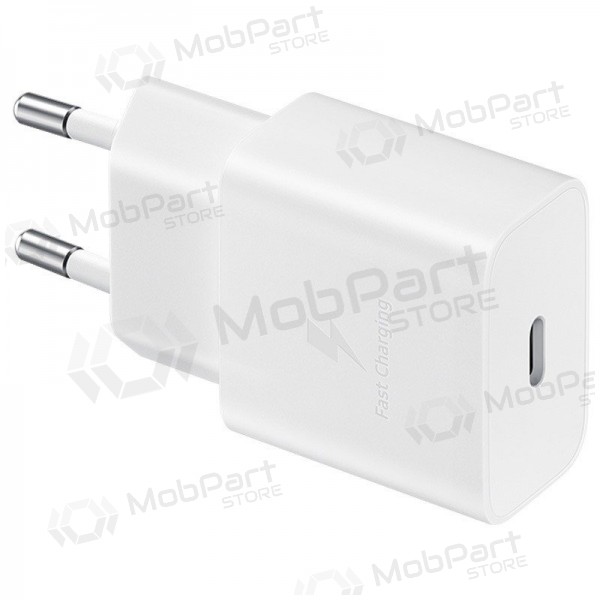 Lader original Samsung EP-T1510XWEGEU 15W + kabel Type-C 1m i pakken hvit