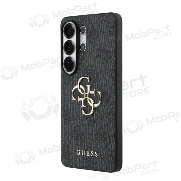 Samsung Galaxy S26 Ultra deksel - Guess PU 4G Metal Logo (grå)