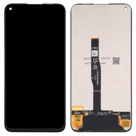 Huawei P40 Lite / Nova 6 SE / P20 Lite 2019 / Nova 5i skjerm (svart) - Premium