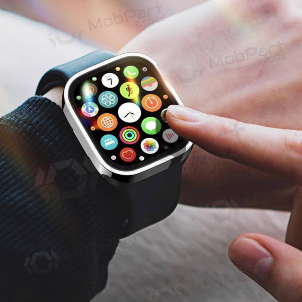 Apple Watch 41mm LCD apsauginis stikliukas / deksel / etui Apple Watch 41mm LCD apsauginis stikliukas / deksel / etui
