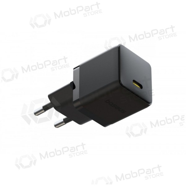 Lader Baseus Palm 20W USB-C + USB-C to USB-C cable 1.0m svart P10111602113-01