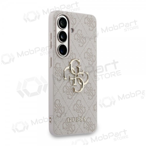 Samsung Galaxy S26 deksel - Guess PU 4G Metal Logo (rosa)
