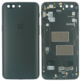 OnePlus 5 bakside grå (Slate Gray) (brukt grade C, original)