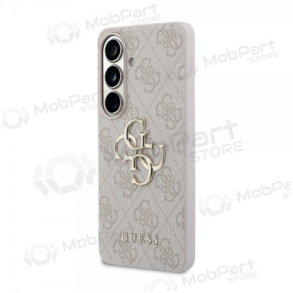 Samsung Galaxy S26 deksel - Guess PU 4G Metal Logo (rosa)