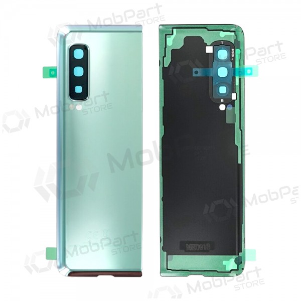 Samsung F900 / F907 Galaxy Fold bakre batterideksel (sølv) (brukt grade A, originalt)